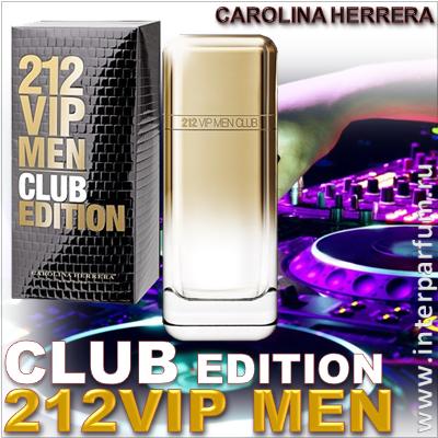 212 Vip Men Club Edition Carolina Herrera