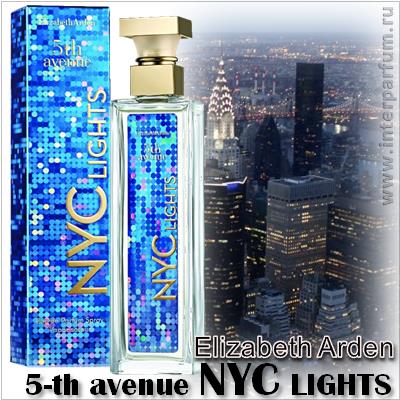 5th Avenue NYC Lights Elizabeth Arden