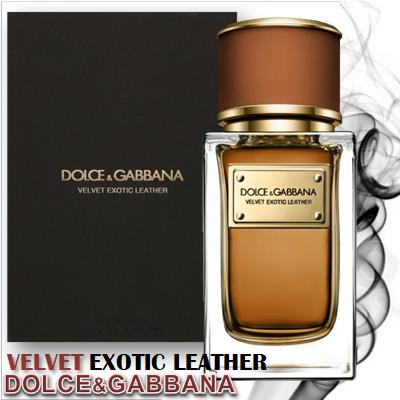 Dolce&Gabbana Velvet Exotic Leather 