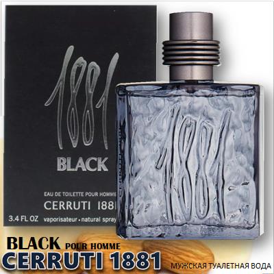 Cerruti 1881 Black Pour Homme