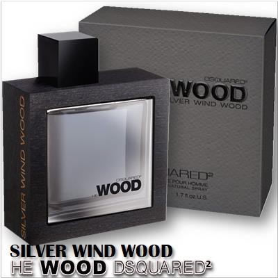 He Wood Silver Wind Wood Dsquared2