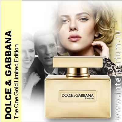 Dolce&Gabbaba The One Gold Limited Edition